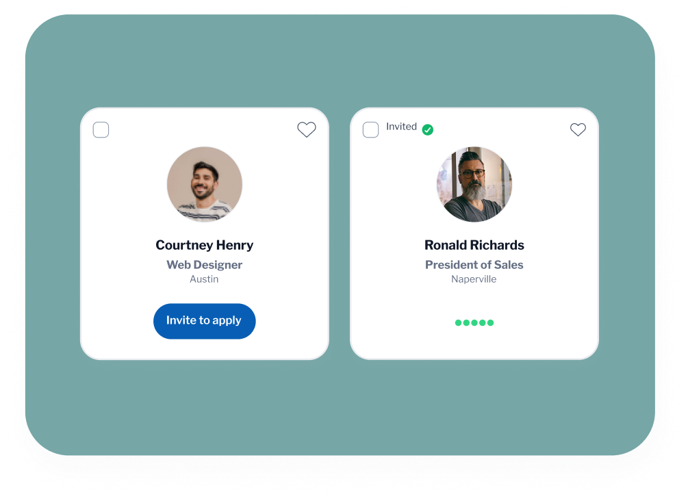 Select & invite candidates