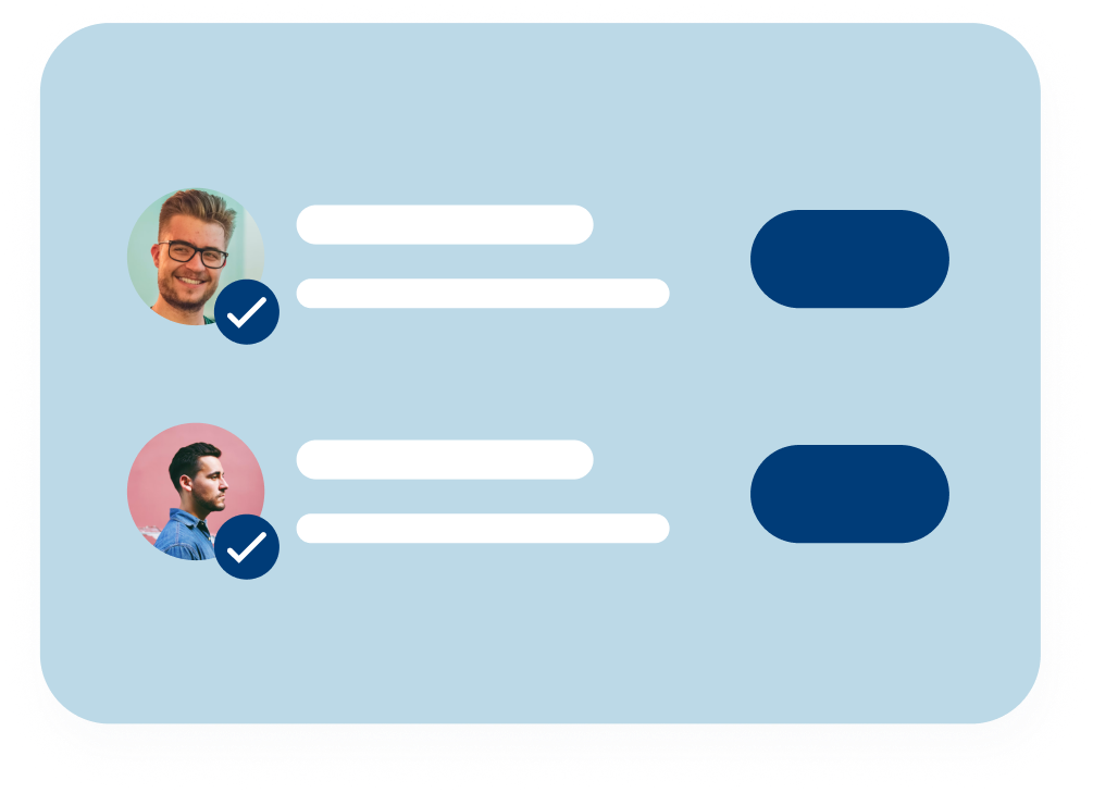View matched candidates